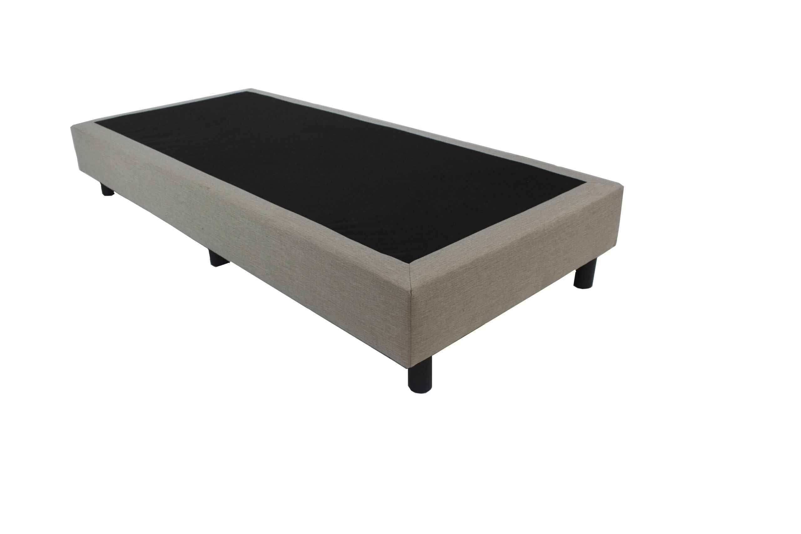 Budget Boxspring 1-Persoons – Beige Zonder Matras